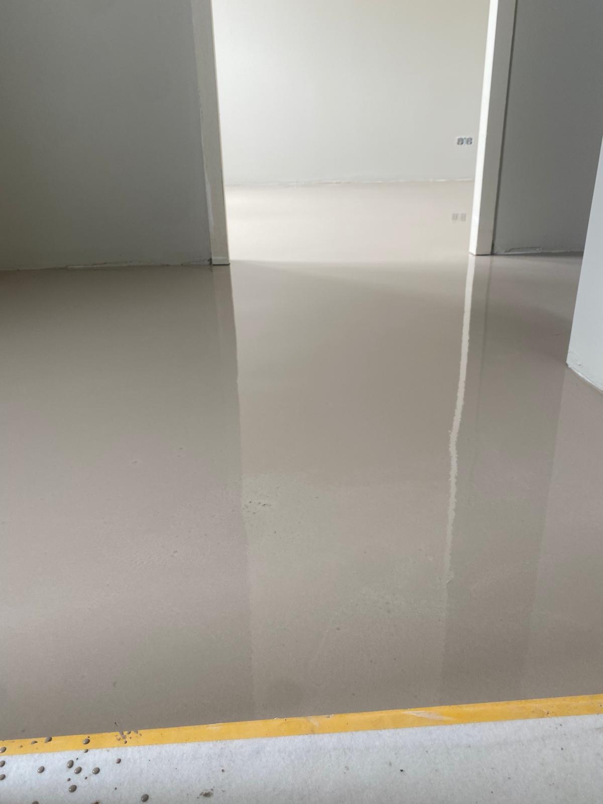 Egaline vloer in nieuwbouwwoning