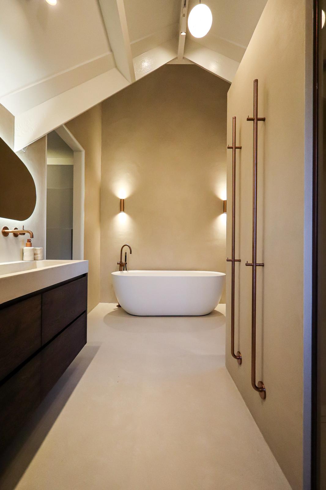 Microcement badkamer